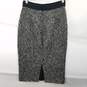 Giambattista Valli Black & White Wool Tweed Pencil Skirt Size 2 image number 2