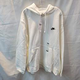 Nike White Pullover Hoodie Sweater Men's Size 3XL NWT #11