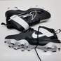 Nike Force Trout 7 black and white baseball cleats men's 11 image number 1