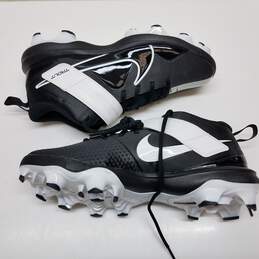 Nike Force Trout 7 black and white baseball cleats men's 11