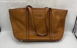 Calvin Klein Womens Brown Handbag