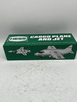 White Limited Edition Toy Opening Doors Cargo Plane And Folding Wings Jet