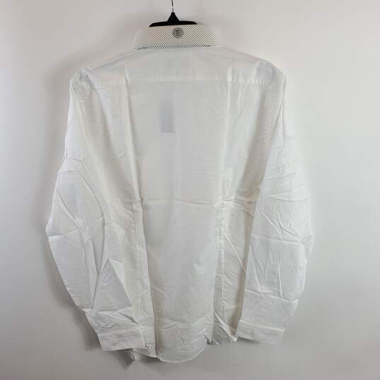 Express Men White Button Up M NWT image number 4