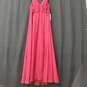 Azazie Women Maroon Pleated Gown Sz20 NWT image number 2