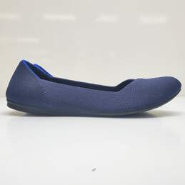 Rothy's The Flat Slip On Shoes Maritime Blue Women's 8