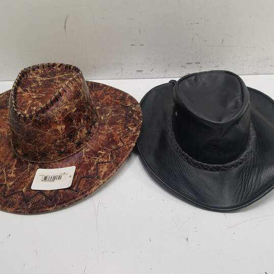 Bundle of 2 Assorted Western Hats image number 1