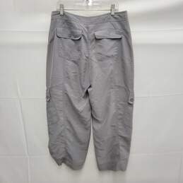 Ellen Tracy WN's Gray Charlene Capri Pants Size 2 alternative image