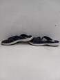 Clarks Blue Criss Cross Slide Sandals Women's Size 8M image number 3