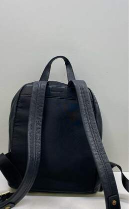 Emini House Black Leather Mini Backpack alternative image
