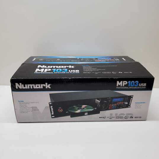 Numark MP103 USB Rackmount Professional CD Player (Open Box) UNTESTED image number 1