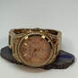Designer Michael Kors Gold-Tone Chronograph Round Dial Analog Wristwatch image number 1