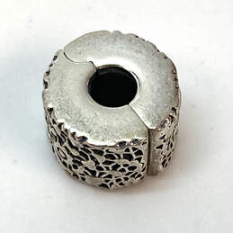 Designer Pandora S925 ALE Sterling Silver Engraved Clip Beaded Charm alternative image
