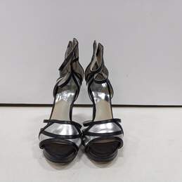Michael Kors Women's Black Stiletto Gladiator Heels Size 7.5