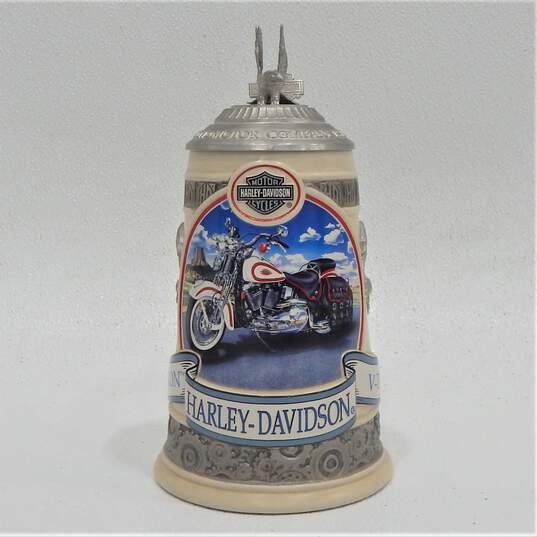 Ceramarte Harley Davidson Beer Stein Evolution #13020/15000 image number 2