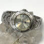 Designer Fossil Blue AM-3681 Silver-Tone Stainless Steel Quartz Wristwatch image number 1