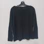 Charter Club Women's Black/Gray Cashmere Geometric Sweater Size S image number 3