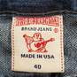 True Religion Men Blue Bootcut Jeans Sz 40 image number 7