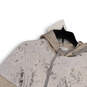Womens Gray Heather Long Sleeve Regular Fit Pullover Hoodie Size Small image number 3