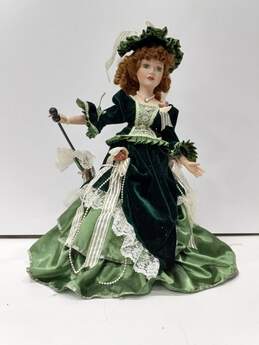 Collectors Choice Porcelain Doll w/Stand