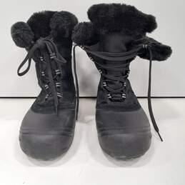 Columbia Thermolite Lace-Up Black Sierra Summette Style Snow Boots Size 9