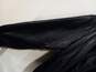 Men's Black Leather Coat Size 44 image number 7