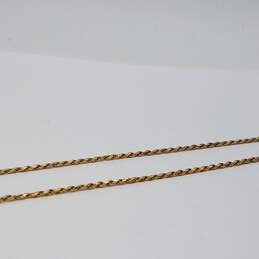 CRG TGN 14k Gold Religious Pendant Necklace 5.1g alternative image