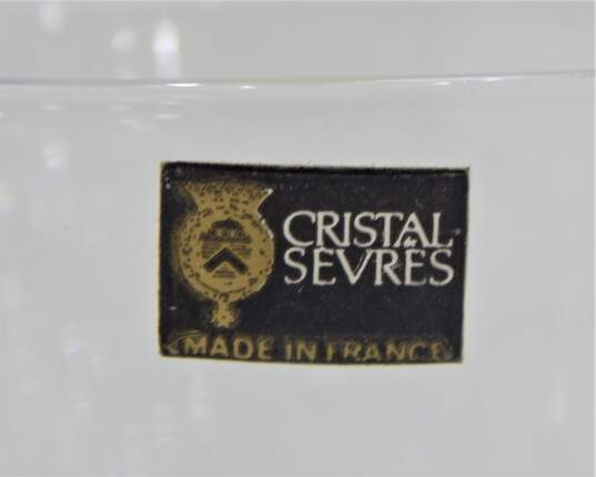 Vintage Cristal De Serves Rocks Glass Heavy Old Fashion image number 3