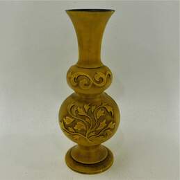 Royal Haeger 12in Yellow Vase