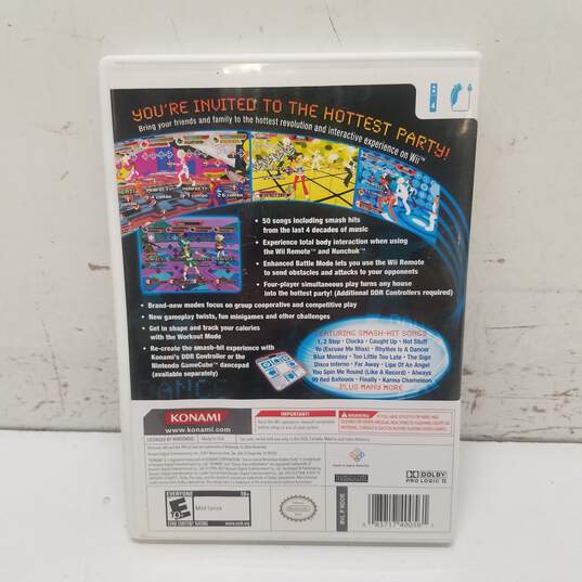 Nintendo Wii Dance Dance Revolution: DDR Hottest Party Game & Mat image number 5