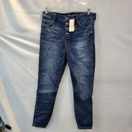 Kut From the Kloth High Rise Connie Fab AB Ankle Skinny Jeans NWT Size 12