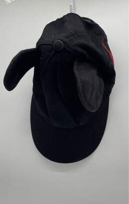 Mens Black Mickey Mouse Sun Protection Adjustable Snapback Hat Sz 57-60 CM