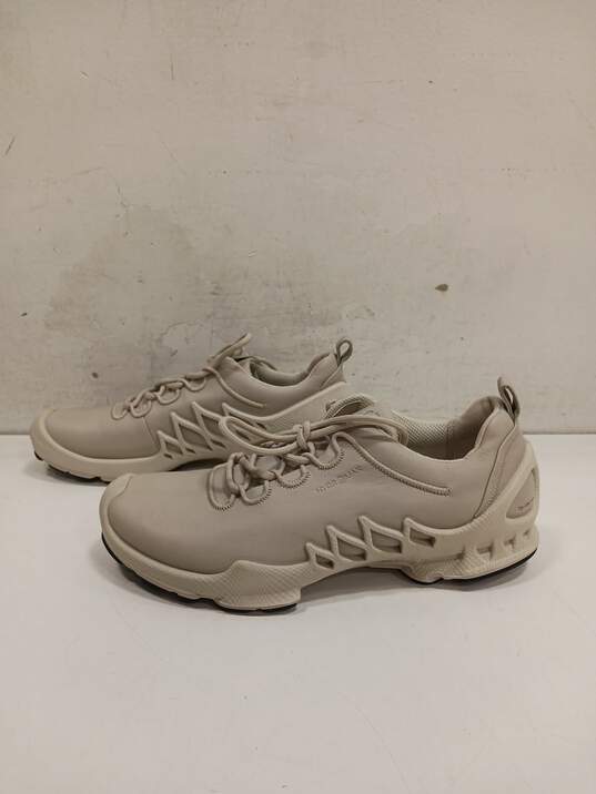 ECCO Biom Beige Lace-Up Athletic Sneakers Size 10 image number 2
