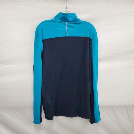 NWT Smartwool MN's Merino Sport 250 Long Sleeve Two-Tone Pullover Size L image number 2