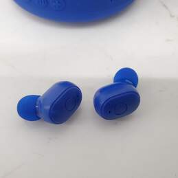 Phunkee Tree Blue Earbuds w/ Case - Untested alternative image