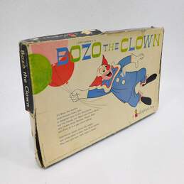 Vintage 1963 Bozo The Clown Cartoon Kit Colorforms Play Set With Original Box alternative image