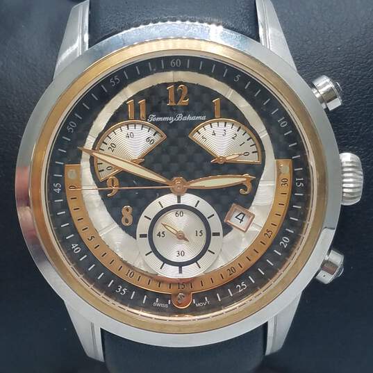Tommy Bahama Swiss Limited edition 42mm Case Chronograph Men's Dress Quartz Watch image number 1