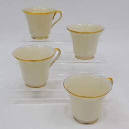 Vintage Lenox Eternal Porcelain Tea Cup 24k Gold