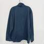The North Face Men's Blue Full Zip Mock Neck Jacket Size XXL image number 2