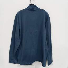 The North Face Men's Blue Full Zip Mock Neck Jacket Size XXL alternative image