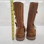 Koolaburra by Ugg Victoria Short Chestnut Brown Suede Boots Women's Size 10 image number 5