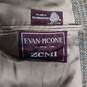 Evan Picone Men's Brown Wool Sports Coat Jacket Size image number 4