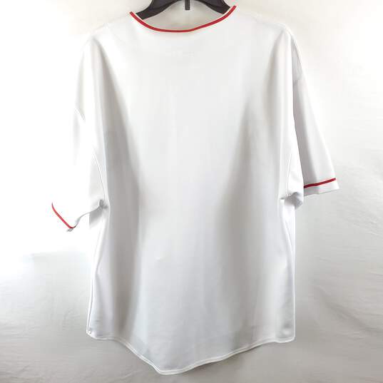 Russell Athletic Men White MLB Angeles Jersey XL image number 2