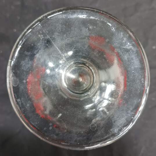 Vintage Coca Cola Pedestal Glass Goblet image number 4