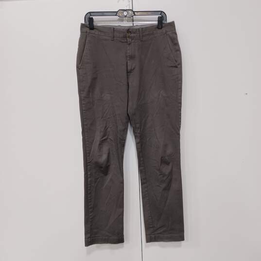 J. Crew Flex Grey Slacks/Dress Pants Size 31x32 image number 3
