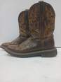 Justin Women's Brown Leather Boots Size 9 image number 2