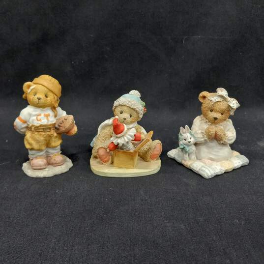 Lot of 9 Cherished Teddies Decorative Figurines image number 5