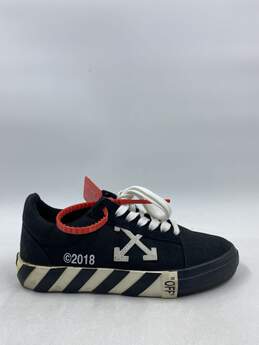 Authentic Off-White Vulcanized Low Black Sneaker W 6