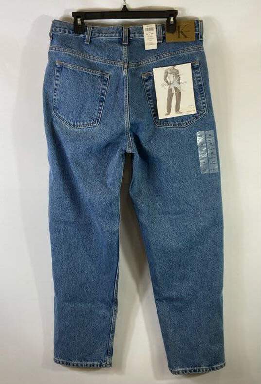 Calvin Klein Jeans Blue Easy Fit Jeans - Size 36x30 image number 2