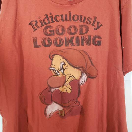 Mens Cotton Ridiculously Good Looking Graphic Pullover T-Shirt Size 2XL image number 3