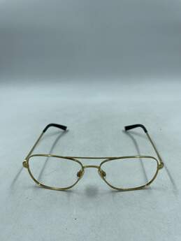 Warby Parker Upshaw Gold Eyeglasses alternative image